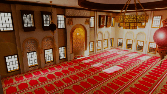 Rendering of the new building: Interior