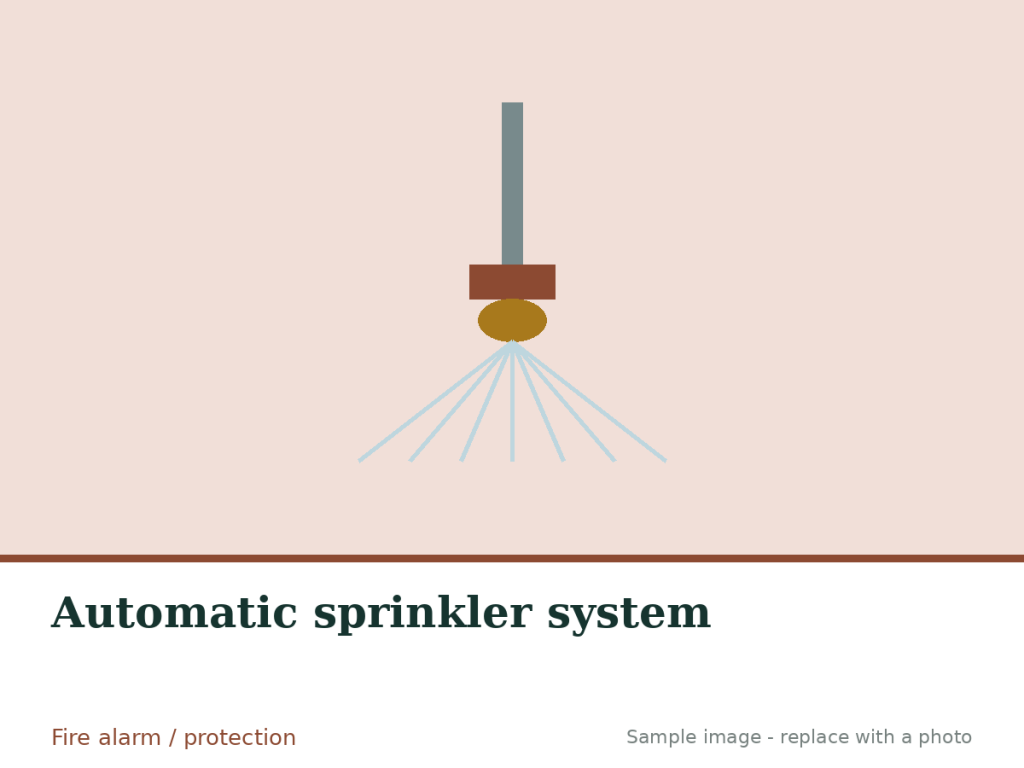 Automatic sprinkler system