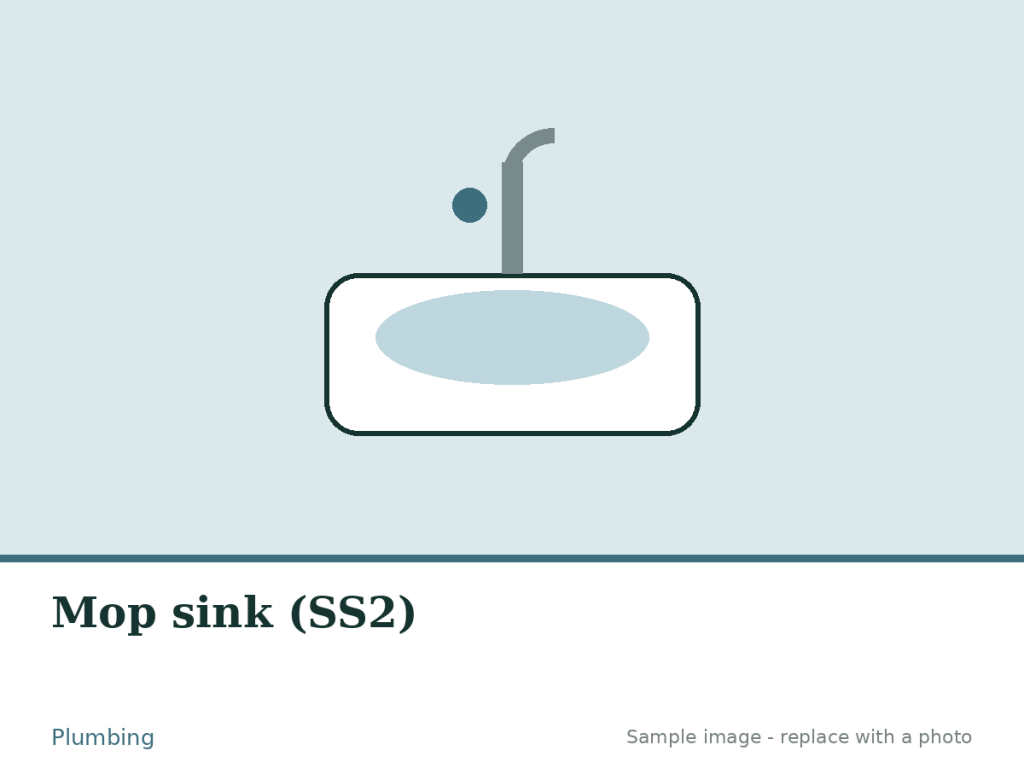 Mop sink (SS2)