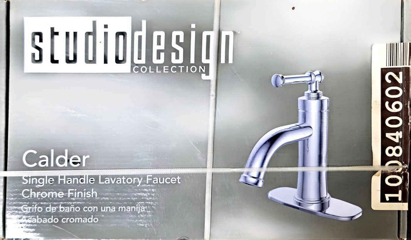 Read more about the article Calder single-handle lavatory faucet, chrome